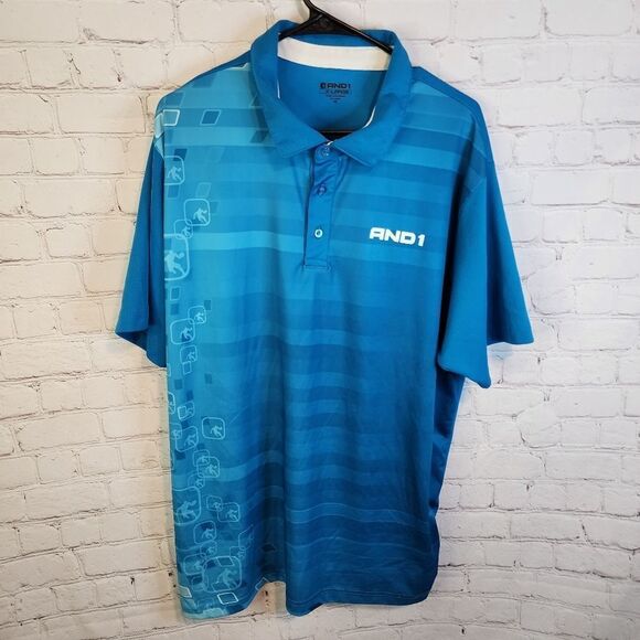 Men's And1 Polo, size XL - Picture 1 of 3